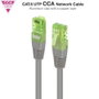 Nanocable Cable de red latiguillo CAT.6 UTP AWG26 CCA, 25 cm, Gris